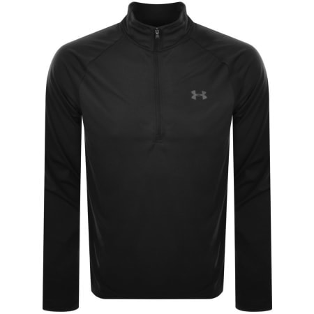 Under Armour Tech Quarter Zip Sweatshirt Black Mainline Menswear